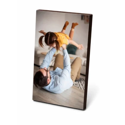 Magnes drewniany ze zdjęciem 5x8cm