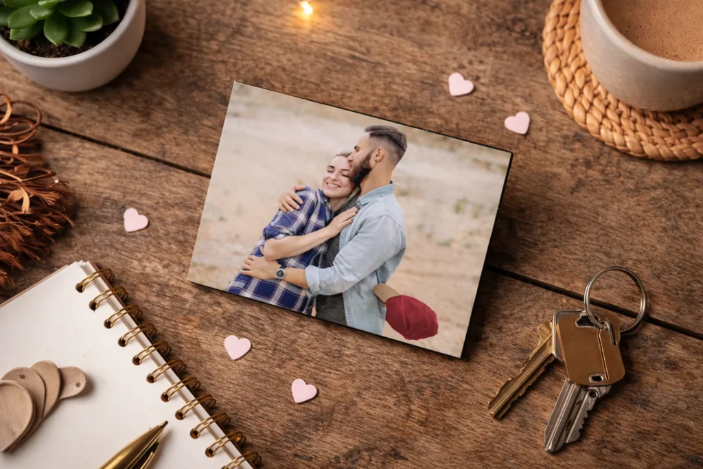 fotomagnes z własną fotografią