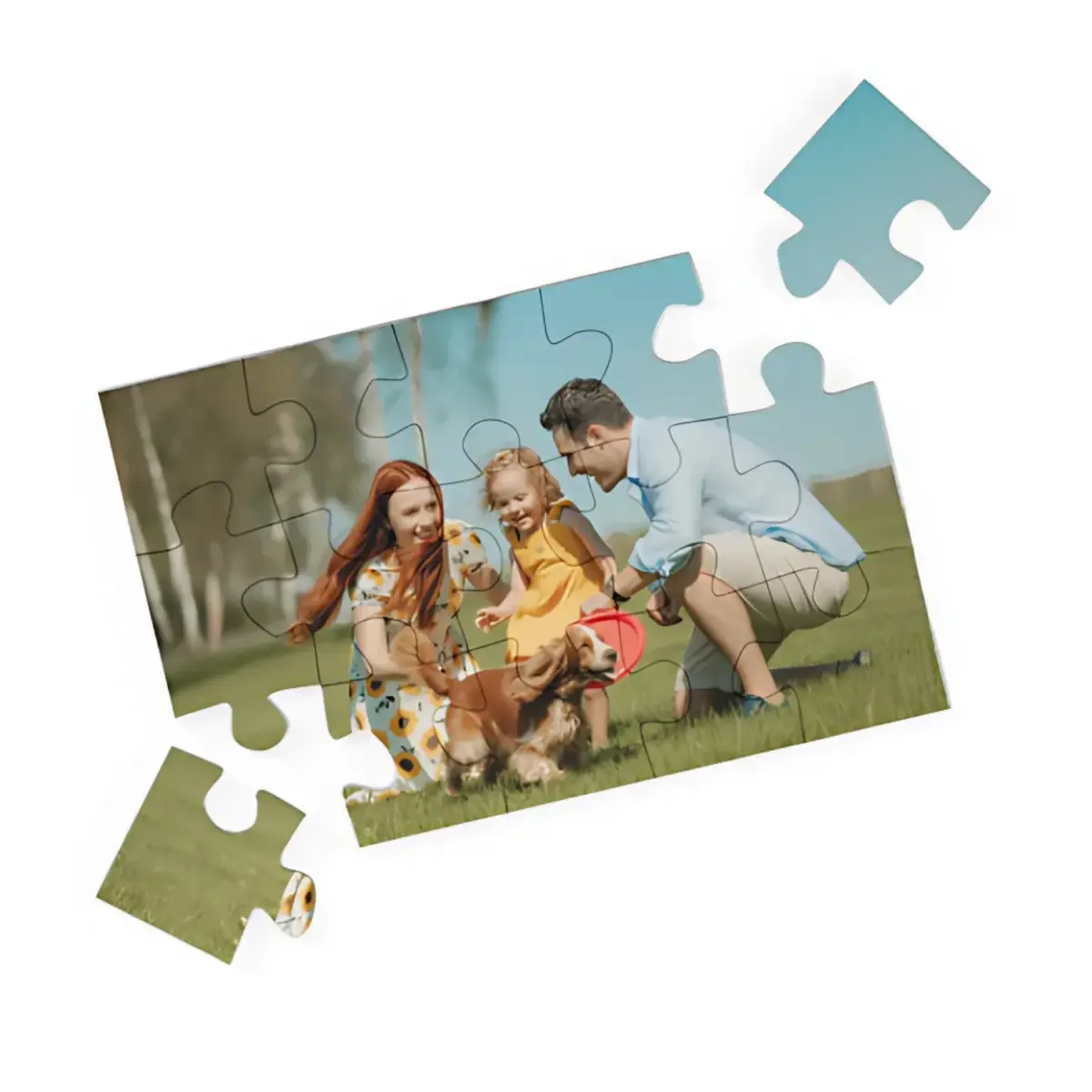 Puzzle ze zdjęcia drewniane 15 elementów