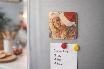 magnes z własnego zdjęcia drewniany 6x6