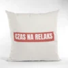 poduszka z własnym nadrukiem czas na relaks
