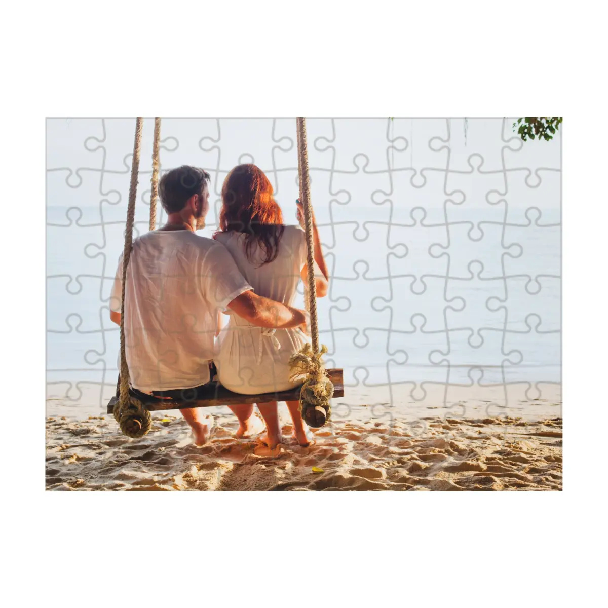 Puzzle magnetyczne z nadrukiem 63 elementy