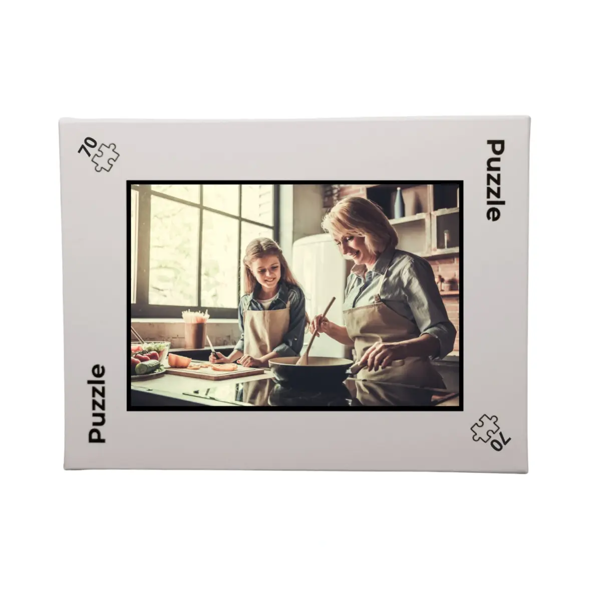 Puzzle z nadrukiem 70 el