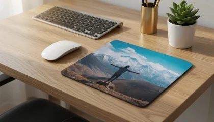 personalizowana podkładka pod myszkę ze zdjęciem 3mm grubości