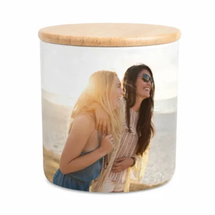 słoik z nadrukiem ceramiczny ze zdjęciem