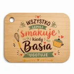Personalizowana deska do krojenia, Bambusowa, 19,5x29cm