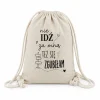 plecak z nadrukiem lniany personalizowany