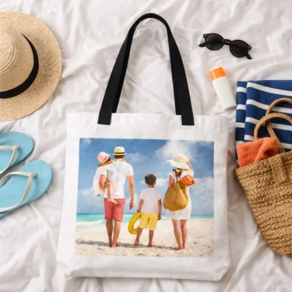 torba ze zdjęciem na ramię czarne uszy