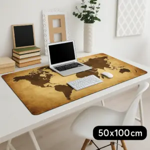 mata na biurko z nadrukiem 50x100cm