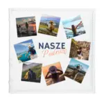 Album na zdjęcia z nadrukiem, 22x22cm - Nasze podróże