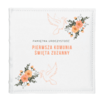 Album na zdjęcia, ekoskóra, 22x22cm - Pierwsza Komunia