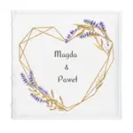 Album na zdjęcia, ekoskóra, 22x22cm - Serce