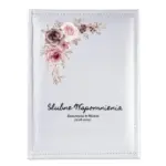 Album na zdjęcia 10x15, z nadrukiem, 18x25cm - Ślubne Wspomnienia