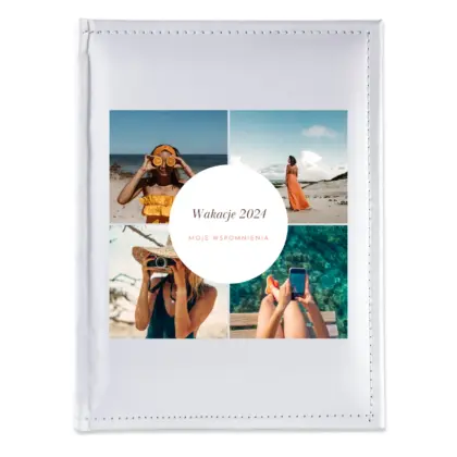 album na zdjęcia z nadrukiem - wakacje