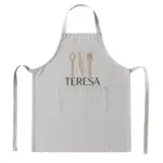 Fartuch z nadrukiem, 78x63cm - Z imieniem