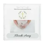 Personalizowany album na zdjęcia, 22x22cm - Komunijny