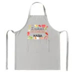 Fartuch z nadrukiem, 78x63cm - Z miłości do żarcia