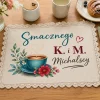 personalizowana podkładka na stół z lamówką
