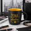 żona idealna kubek z żółtym grawerem