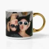 Personalizowany złoty kubek ze zdjęciem 450ml
