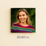 Fotoobraz ścienny aluminiowy, 20x20cm - Twój Projekt