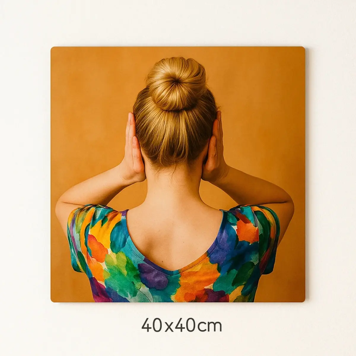 fotoobraz aluminiowy 40x40cm