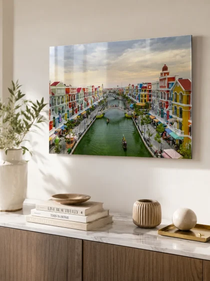 obraz na aluminium z własną fotografią 40x30 cm
