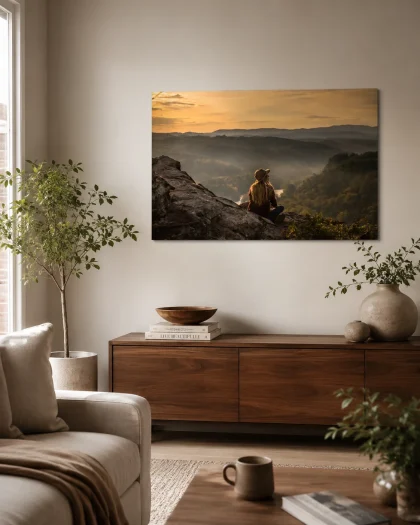 ścienny obraz ze zdjęciem na aluminium 50x40 cm