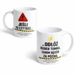 Kubek z imieniem - Ostrzeżenie...