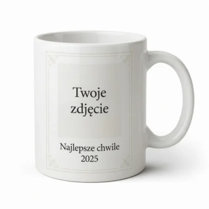 Kubek z miejscem na zdjęcie - Najlepsze chwile