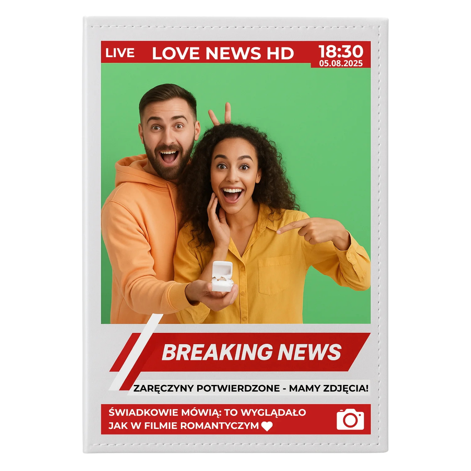 album na zdjęcia breaking news - zaręczyny