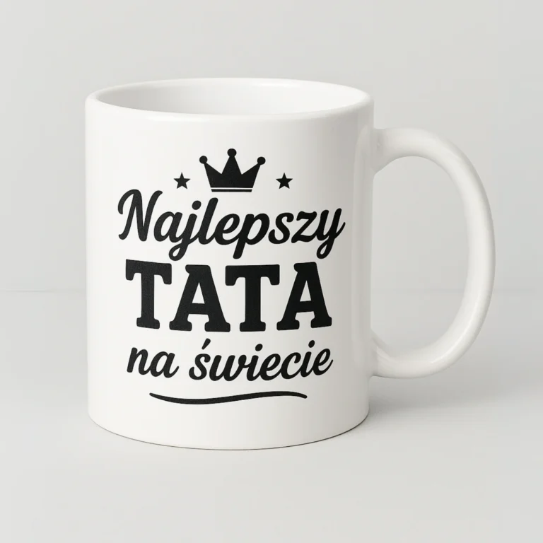 kubek dla taty najlepszy tata na świecie