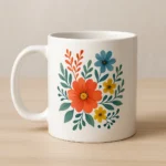 Kubek z nadrukiem - Floral Harmony