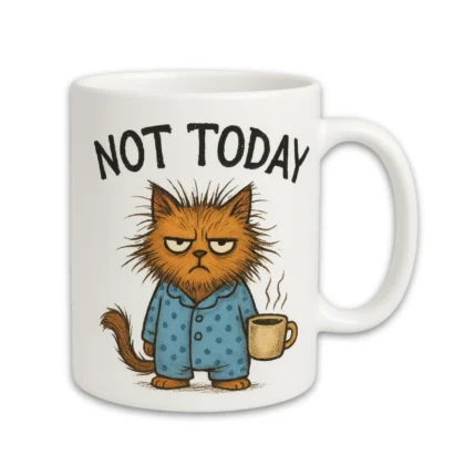 kubek z nadrukiem - nie dzisiaj