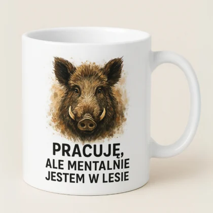 kubek z nadrukiem pracuję, ale...