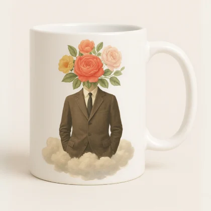 kubek z nadrukiem - w chmurach