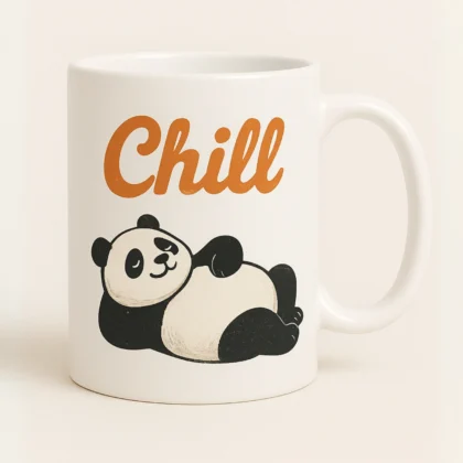 kubek z pandą - chill