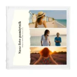 Album na zdjęcia, ekoskóra, 22x22cm - Nasz foto pamiętnik