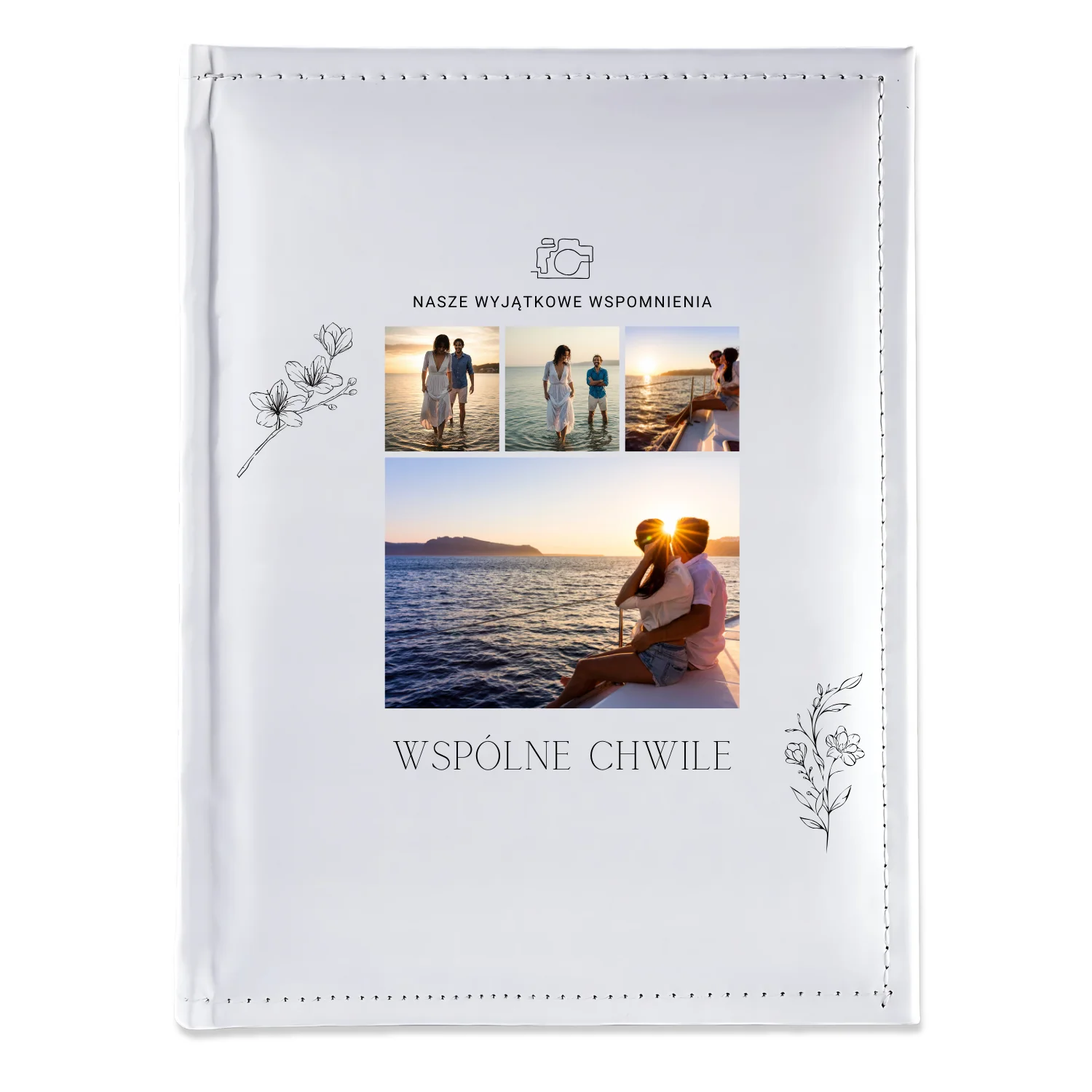 nasze wspólne chwile album na zdjęcia 10x15 z nadrukiem