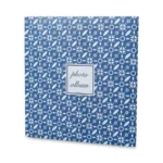 Album na zdjęcia 10x15cm, kieszeniowy szyty, 200 zdjęć - wzory niebieski