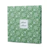 Album na zdjęcia 10x15cm szyty we wzory zielony kieszeniowy
