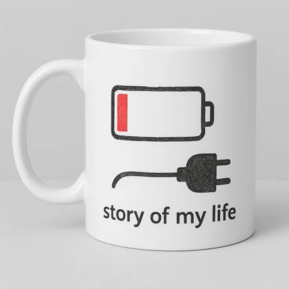 Kubek z nadrukiem - Story of my life