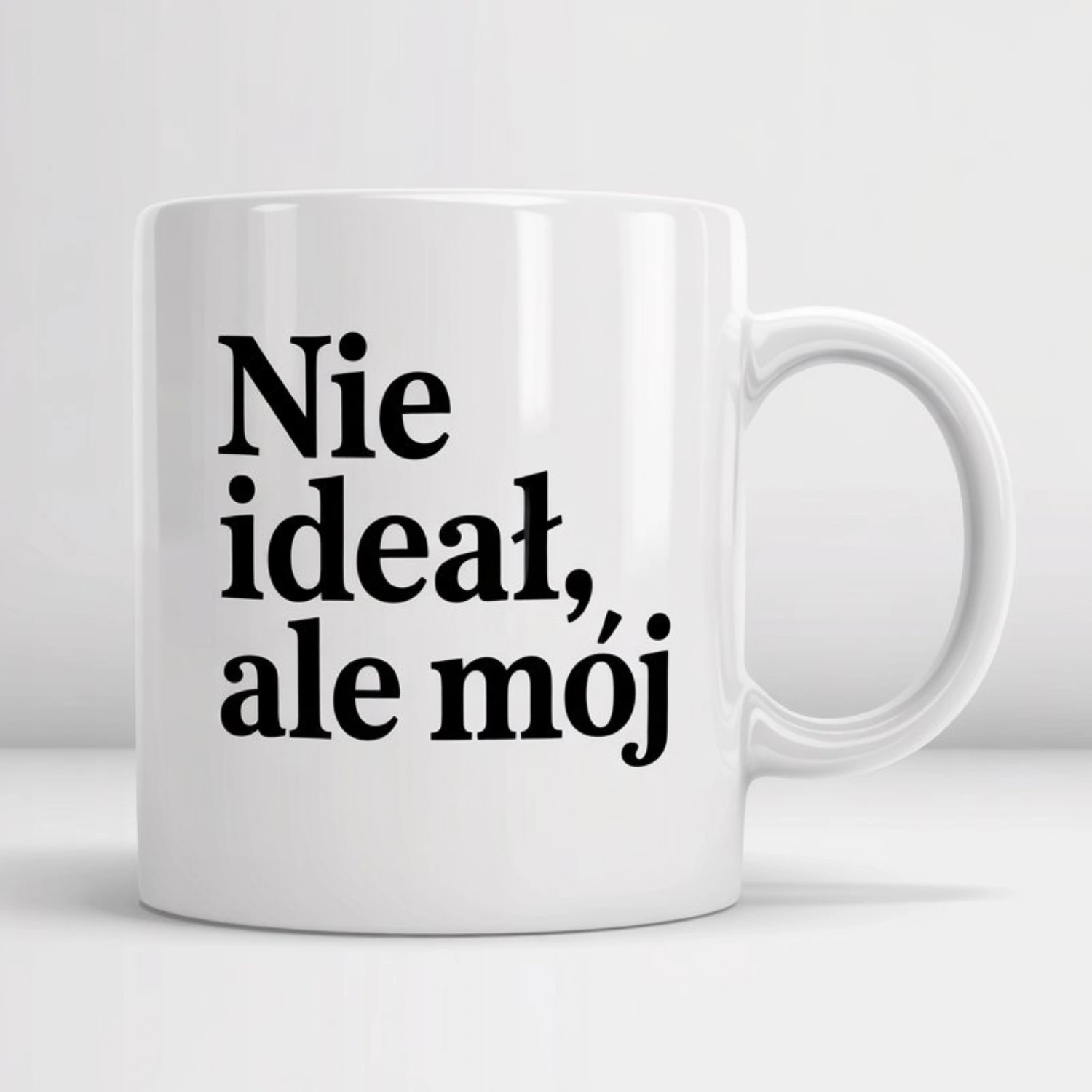 Kubek z nadrukiem - nie ideał, ale mój