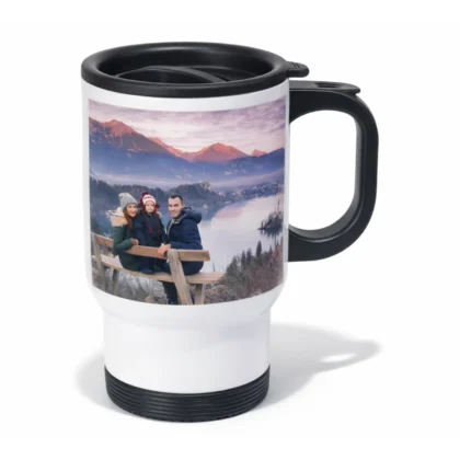 Personalizowany kubek termiczny, stalowy, 500ml - Twój Projekt