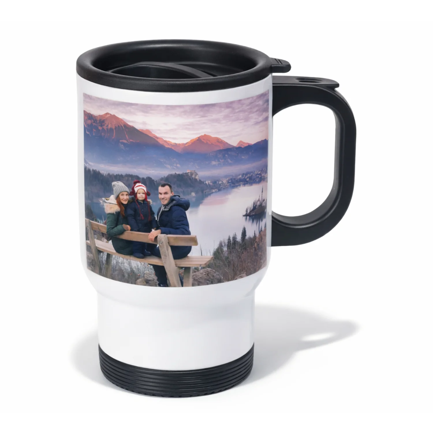 Personalizowany kubek termiczny, stalowy, 500ml - Twój Projekt