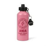 Sportowa butelka z nadrukiem, 600ml, aluminiowa - Twój Projekt