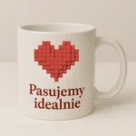 Kubek z nadrukiem - Pasujemy idealnie