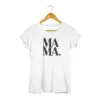 Koszulka dla Mamy z nadrukiem - MAMA, biała, Malfini