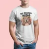 Męska koszulka z nadrukiem - Nie drażnij Misia (2)