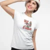 T-shirt świąteczny z nadrukiem Elf